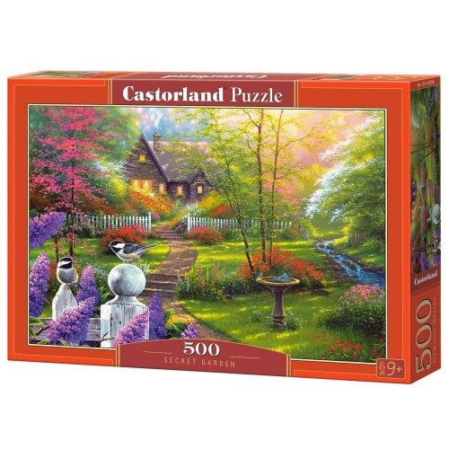 Пазлы "Тайный сад", 500 элементов (Castorland)