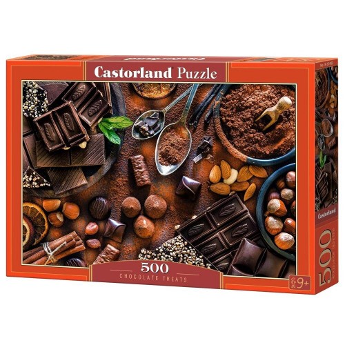 Пазлы "Шоколадные сладости", 500 элементов (Castorland)