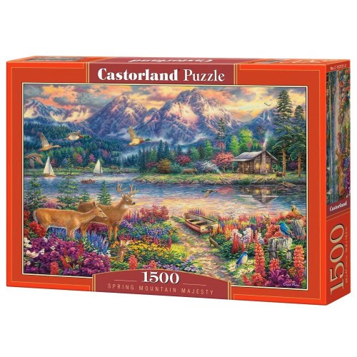 Пазли "Ранкові квіти", 1500 елементів (Castorland)