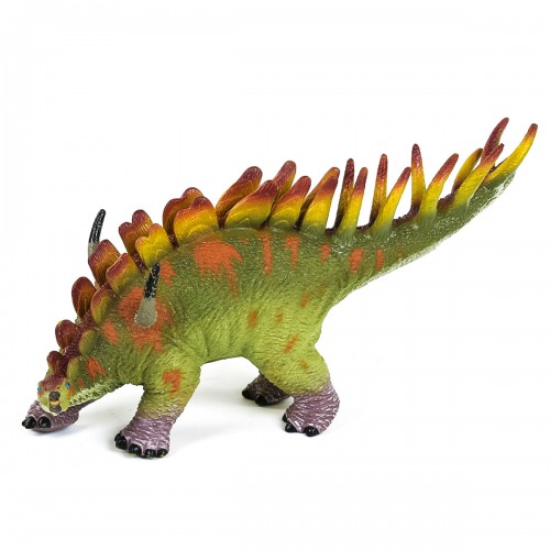 Динозавр резиновый "Стегозавр", со звуком (MiC)