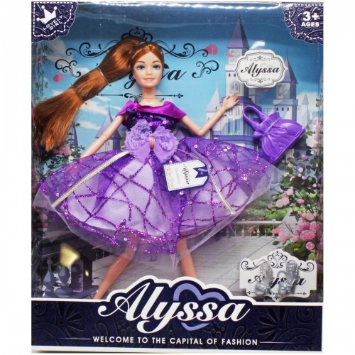 Кукла "Alyssa" с аксессуарами (28 см) (MiC)