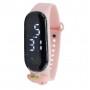 Сенсорний електронний годинник (рожевий) (MiC)