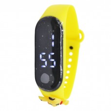 Сенсорные электронные часы (желтый)