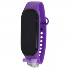Сенсорний електронний годинник (фіолетовий)