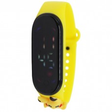 Сенсорные электронные часы (желтый)