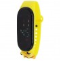 Сенсорные электронные часы (желтый) (MiC)