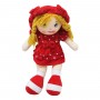 Мягкая кукла "Катя" в красном (42 см) (MiC)