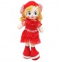 Мягкая кукла "Полина", красная (37 см) (MiC)