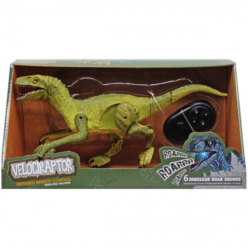 Динозавр на радіокеруванні "Велоцираптор" (зелений) (MiC)