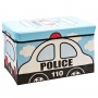 Корзина-пуфик для игрушек "Полиция" (MiC)
