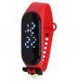 Сенсорные электронные часы (красный) (MiC)