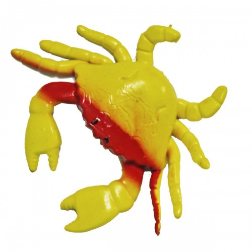 Іграшка-антистрес гумова "Краб" (жовтий) (MiC)