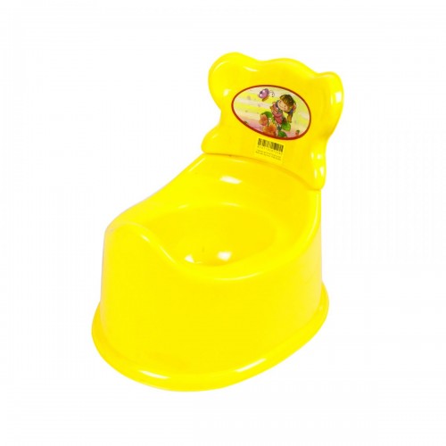 Горщик дитячий зі спинкою (жовтий) (Kinderway)
