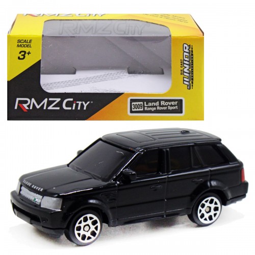 Металева машинка "Land Rover Range Rover", чорний (RMZ City)