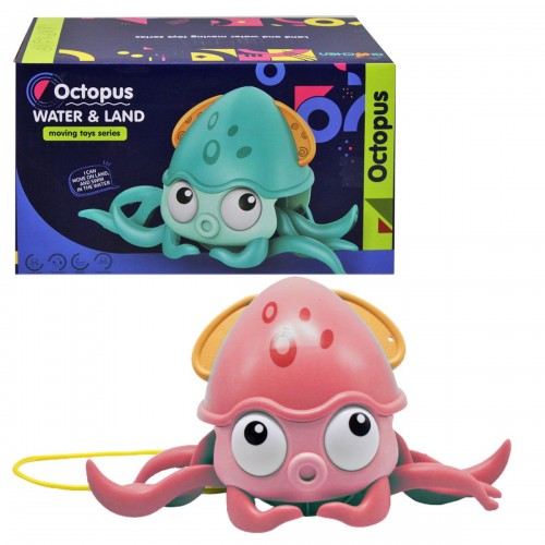 Заводная игрушка "Cute octopus" (розовый) (MiC)