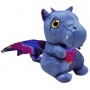 Мягкая игрушка "Дракон", 23 см (синий) (MiC)