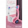 Бездротові навушники "Cat Ears" (рожевий) (MiC)
