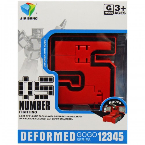 Трансформер-цифра "Number Fighting: 5" (MiC)