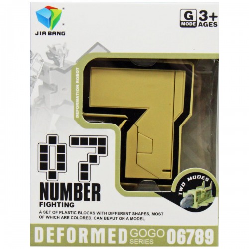 Трансформер-цифра "Number Fighting: 7" (MiC)