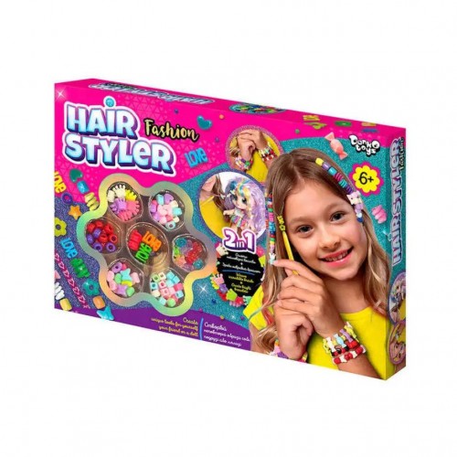 Набір для плетіння "Hair Styler. Fashion" 2 в 1 (Dankotoys)