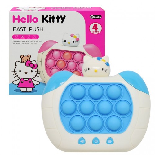 Електронная игра "Pop It: Hello Kitty" (голубой) (MiC)