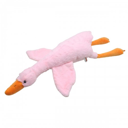 Мягкая игрушка Гусь-обнимусь, 90 см, розовый (Копиця)