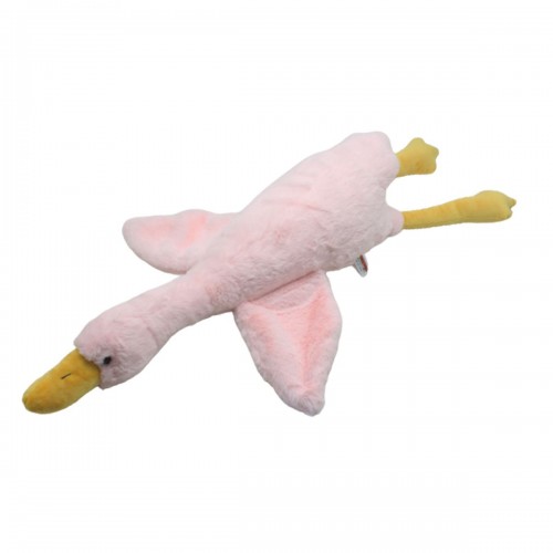 Мягкая игрушка Гусь-обнимусь, 90 см, розовый (Копиця)