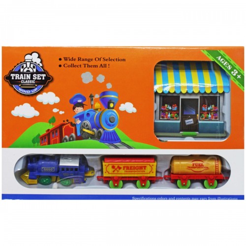 Заводна залізниця "Train Set Classic" (MiC)