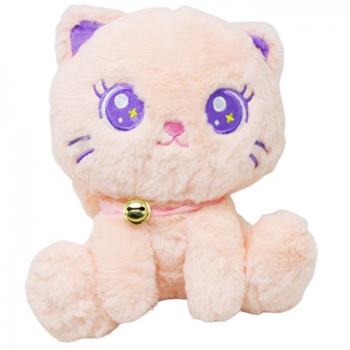 Мягкая игрушка "Котик", 20 см (розовый) (MiC)