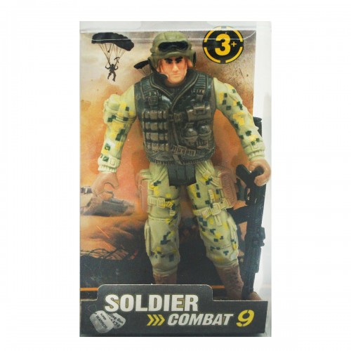 Фигурка солдатика "Soldier Combat", 10 см, вид 2 (MiC)