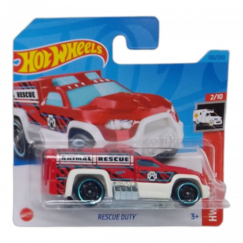 Hot Wheels animal rescue duty red (MiC)