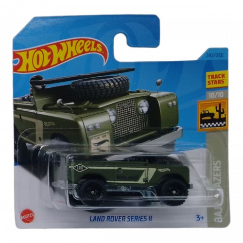 Hot Wheels land rover series II green (MiC)