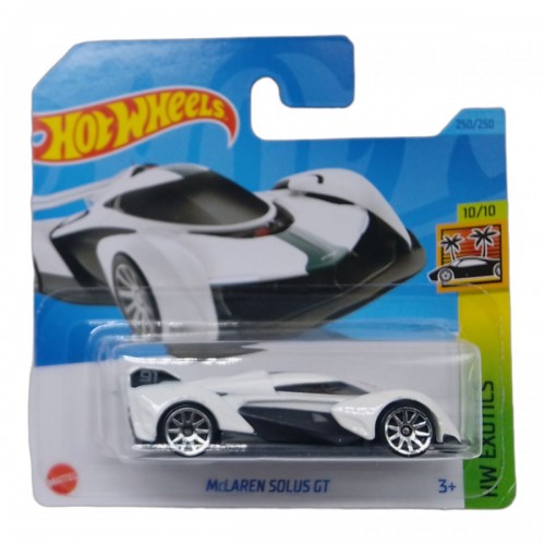 Hot Wheels McLAREN SOLUS GT white (MiC)