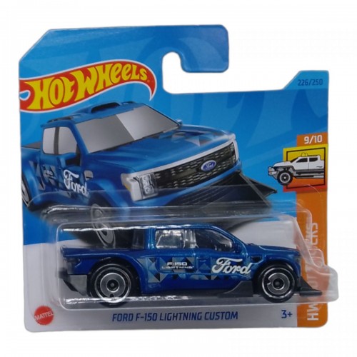 Hot Wheels ford 150 lighting custom blue (MiC)
