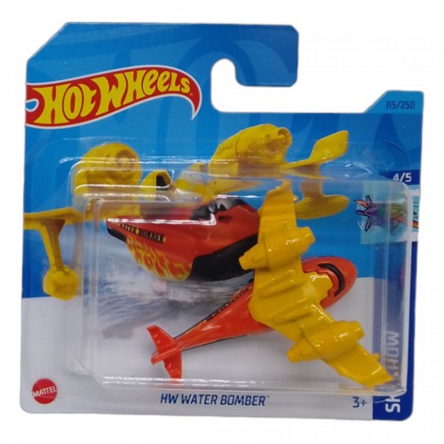 Hot Wheels hw water bomber yellow orange (MiC)