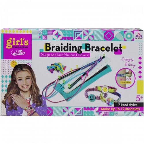 Набор для создания браслетов со станком "Braiding Bracelet" (MiC)
