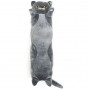 Мʼяка іграшка-обіймашка "Кіт Батон", 120 см (сірий) (MiC)