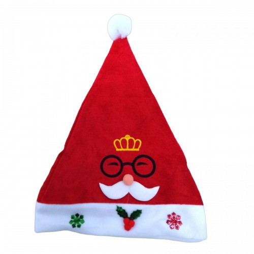 Новорічні шапки окуляри червоні 40 см (MiC)
