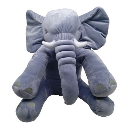 Плюшева іграшка Слон Елвіс сіро-блакитний 52 см (MiC)