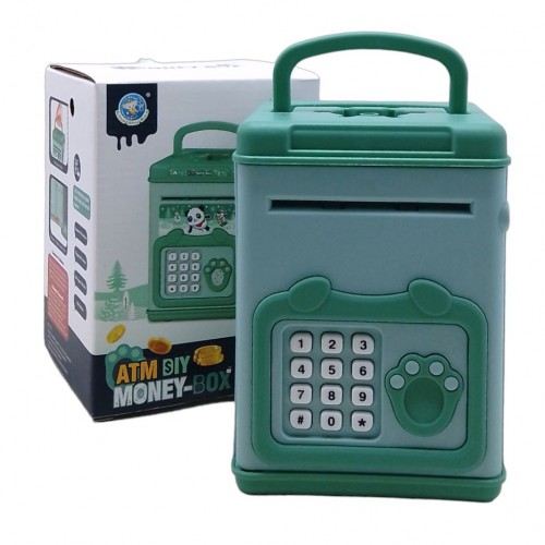 Сейф-копилка "ATM Money Box" (бирюзовый) (Ling Shu Bao)
