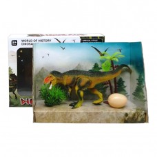 Фигурка динозавра с яйцом 