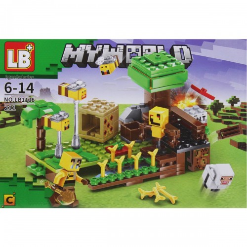 Конструктор "Minecraft", 211 дет. (вид C) (LB)