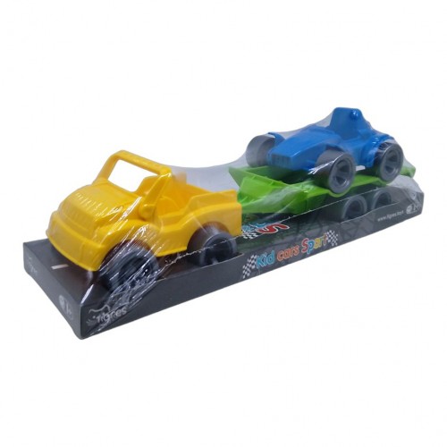 Набір авто Kid cars Sport (джип жовтий + баггі синій) (TIGRES)