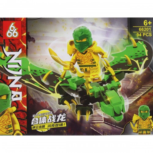 Конструктор "Ninjago", 94 дет. (зеленый) (666)