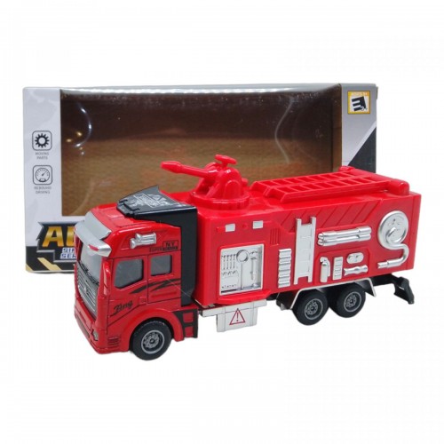 Машинка металлическая "Пожарная техника" вид 5 (MiC)