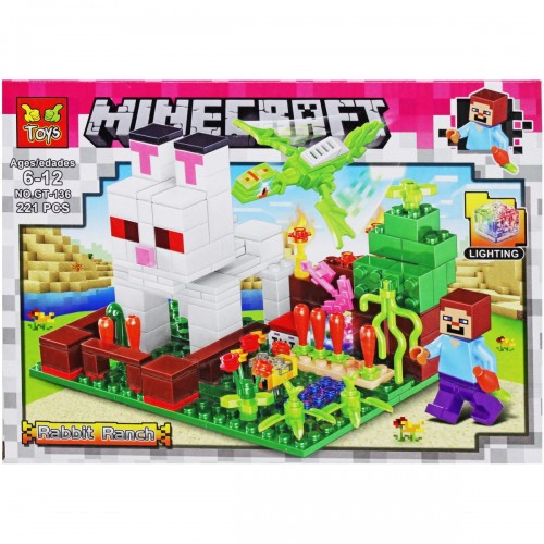 Конструктор "Minecraft", 221 дет. (вид 1) (MiC)