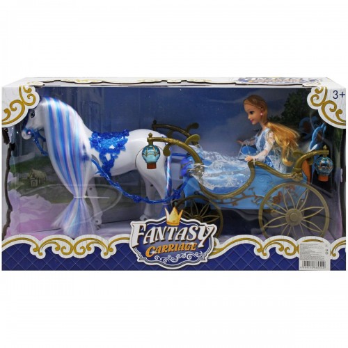 Карета з конем та лялькою "Fantasy Carriage" (MiC)