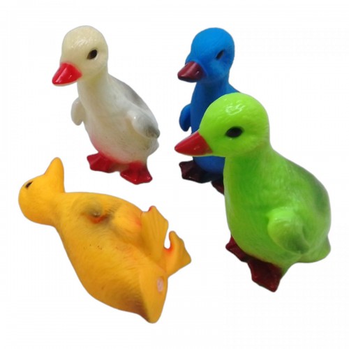 Іграшки-піщалки гумові "Качечки" (4 шт) (MiC)