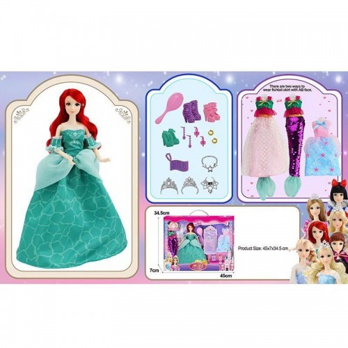 Ляльковий набір з гардеробом "Princess: Аріель" (MiC)