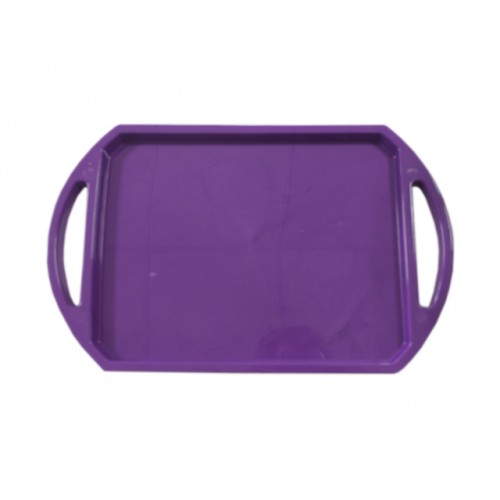 Поднос для кухни пластиковый (фиолетовый) (Bamsic)